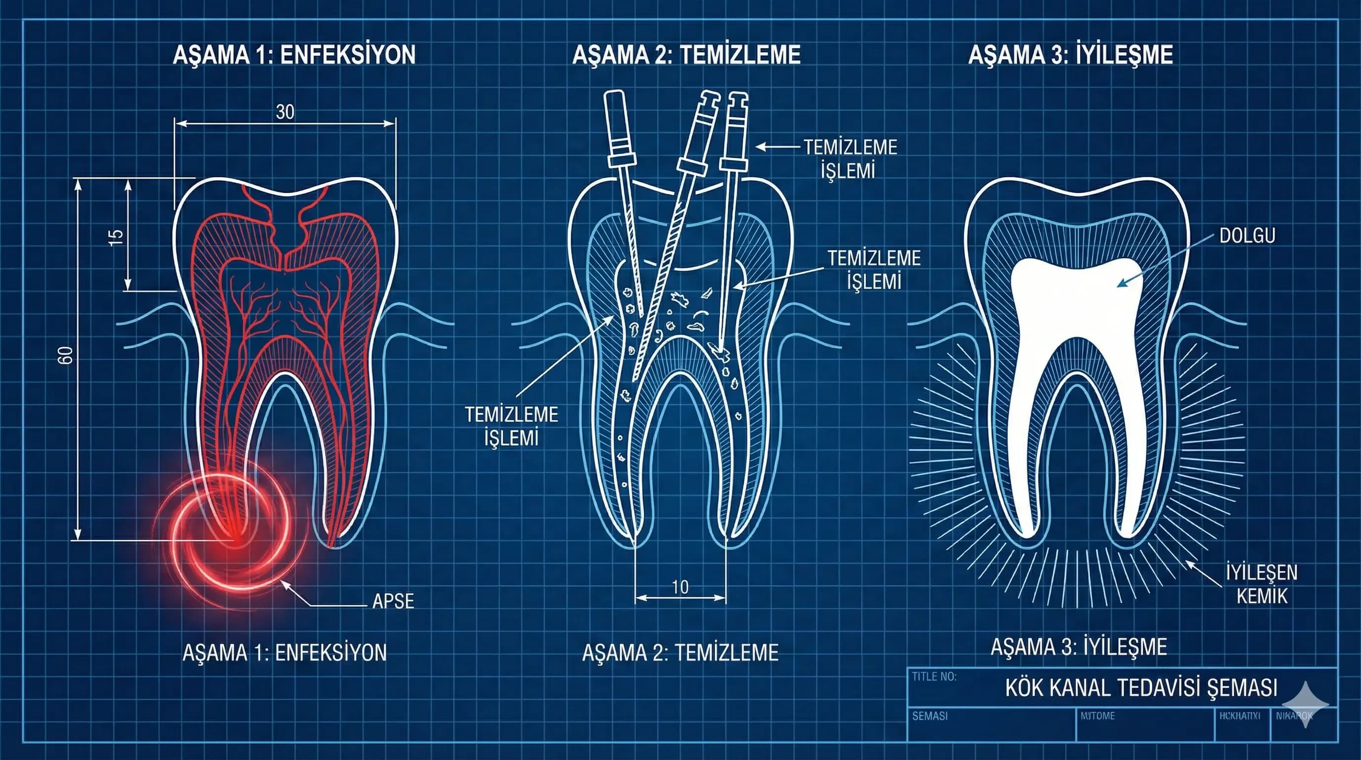 Azı Dişi Kanal Tedavisi - Mercan Diş Ereğli