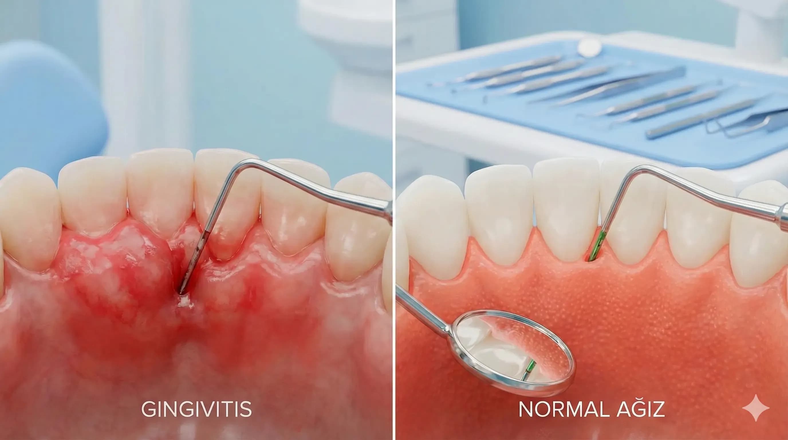 Diş Eti İltihabı (Gingivit) Tedavisi - Mercan Diş Ereğli